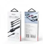 Yesido 3-in-1 PD Fast Charging Cable 1.2m Black - Image 2