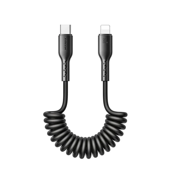 JOYROOM A38 Kabel Data Fast Charging Spiral C to C/USB C/C to L/USB L<span> - </span>USB-C to Lightning