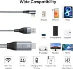 ⁦Joyroom Lightning To Hdmi 4K@60Hz Adapter Screen Mirroring Gray⁩ - الصورة ⁦6⁩