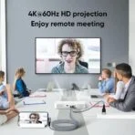 ⁦Joyroom Lightning To Hdmi 4K@60Hz Adapter Screen Mirroring Gray⁩ - الصورة ⁦5⁩