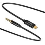 Baseus cable audio Yiven M01 USB-C - jack 3,5 mm 1,2 m black