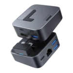 Joyroom S-H121 Gray Multifunctional Hub and Stand for MacBook Pro