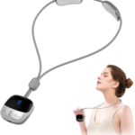 PAGALY Mini Rechargeable Shoulder and Neck Massager with Heat for Pain Relief