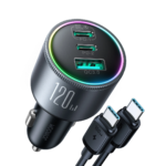 JOYROOM 120W Fast Car Charger + 100W USB-C Cable