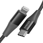 Anker PowerLine+ II USB-C to Lightning Connector Cable, Black, 6FT