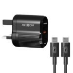 Moxom Dual-Ports Fast Charger 20W With Usb-C To Lightning Cable LX-HC807