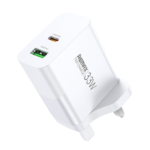 REMAX RP-U122 33W A+C Kiddy Series Fast Charger (US)