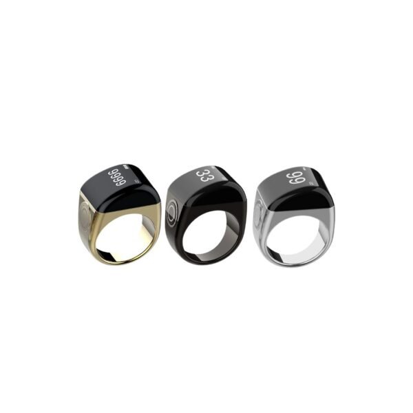Equantu-Tasbeeh Smart Zikir Ring (Model QB702) – Islamic Digital Counter