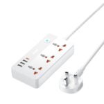 REMAX RP-U153 Kiddy Series 20W Power Strip (1.5M) – White