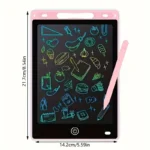 Portable 8.5-Inch LCD Writing Tablet with Stylus – Dual-Color (Blue/Pink)