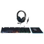 iLive Gaming Value Pack with Keyboard, Mouse, Mouse Pad, and Headphones (IAGMK22VP)