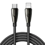 سلسلة Joyroom Pioneer Series SA31-CL3 من كابل USB-C إلى كابل لايتنينج (30 وات، 1.2 متر، أسود)