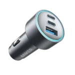 Anker 535 Car Charger 67W with Dual USB-C Ports – Gray