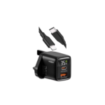 Moxom 35W PD LCD Display Dual-Port Fast Charger