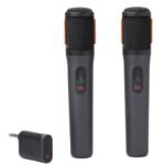 JBL PartyBox Wireless Mic – Dual Microphone System (Black)