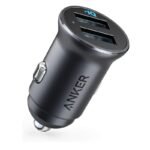 Anker PowerDrive 2 Alloy 24W Car Charger - Black