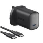 Anker Nano Charger 100W with USB-C Cable – Black