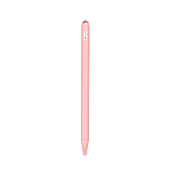 COTEetCi 2-D Pencil Silicone Cover – Solid Color Style for Apple Pencil 1/2 Pink