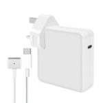 Coteci Notebook All-Match Adapter – USB-C to MagSafe 2, 61W, UK Plug (Model: MB1090-T61W-E)