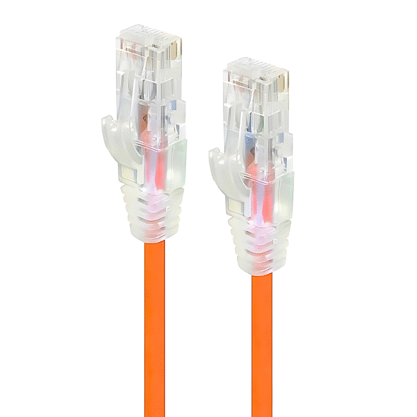 COTECi Cat 7 Ten Gigabit Network Cable – PVC Thin Line –0.5M to 15M – Model OF-013