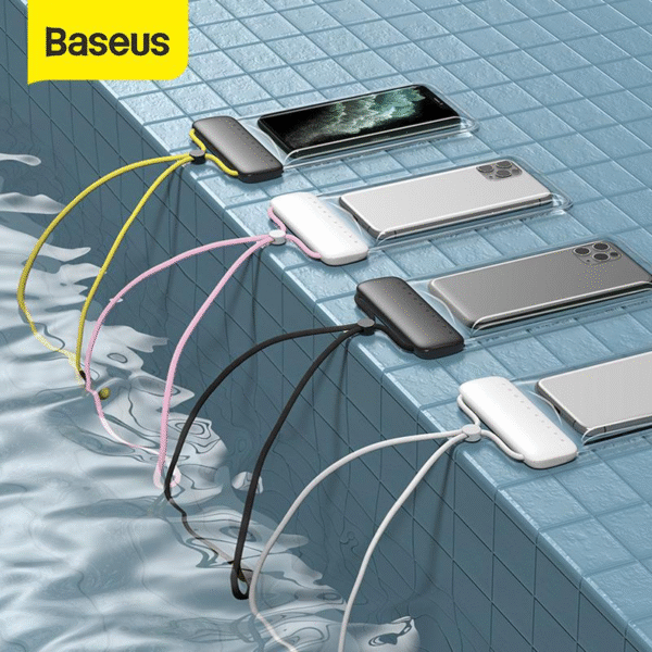 Baseus Let's Go Slip Cover Waterproof Bag – Universal for Phones Under 7.2 Inches