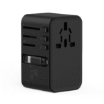 45W GaN III Universal Travel Adapter with Retractable Cable