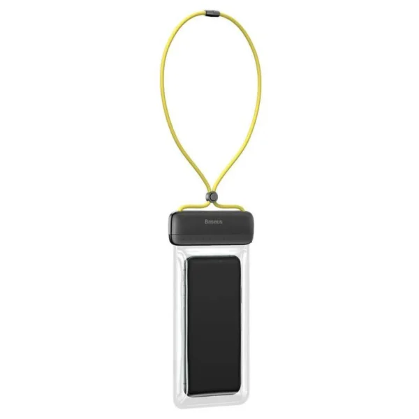 Baseus Let's Go Slip Cover Waterproof Bag – Universal for Phones Under 7.2 Inches Yellow
