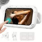 Rotatable Waterproof Bathroom Phone Holder – Touchscreen Compatible, No Drilling Required