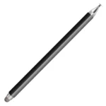 Coteci Dual Nib Pen Transparent Disc Triangular Design (Black)