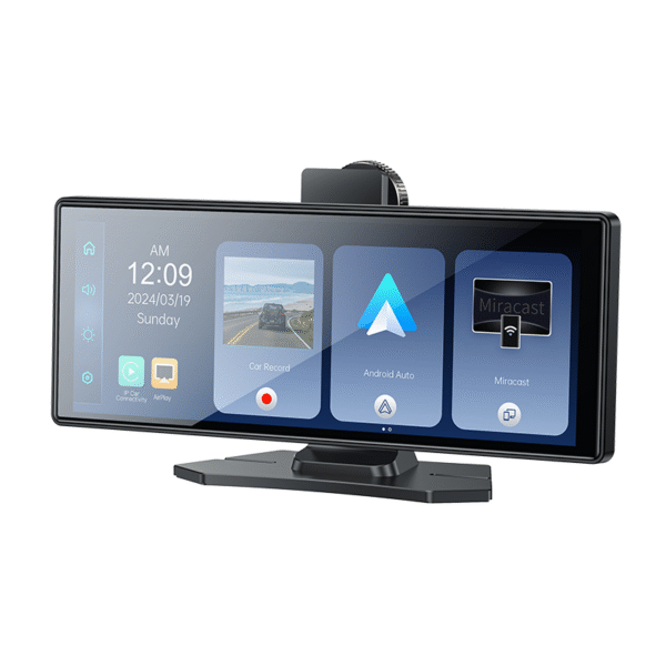 Yesido KM19 10.26-Inch HD CarPlay Audio/Video Navigation with Front & Rear Backup Cameras