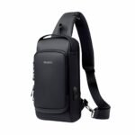 Yesido WB46 Large‑Capacity USB Conversion Interface with Combination Lock Casual Business Crossbody Bag
