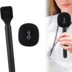⁦Candc Interview Dual Wireless Microphone – 2TX + 1RX Clip-On Design⁩ - الصورة ⁦5⁩