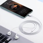 ⁦Remax RM-570i Wired Earphones with Microphone and Tangle-Free Cable⁩ - الصورة ⁦3⁩