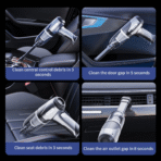 Go-Des Wireless Car Vaccum Cleaner 80W Motor GD-B627 - Image 3
