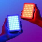 ⁦Portable LED Video Light Adjustable Color Temperature & 4000mAh Battery⁩ - الصورة ⁦4⁩