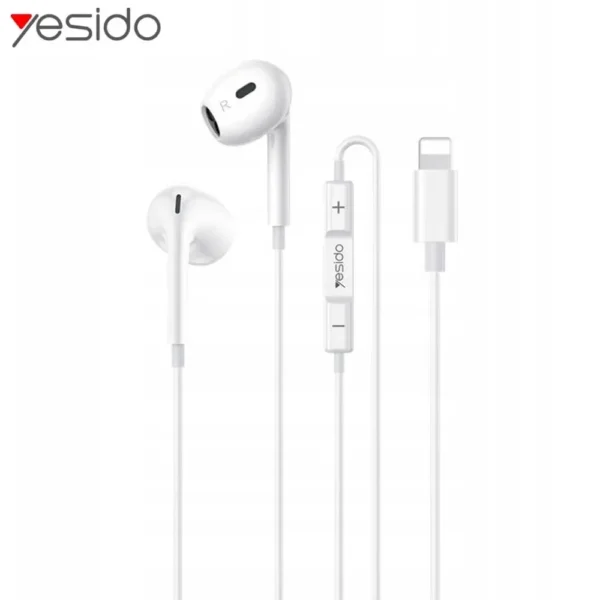 Yesido Wired Lightning In-Ear Handsfree Headset