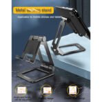 ⁦Yesido C97 Aluminum Alloy Telescopic Desktop Stand⁩ - الصورة ⁦3⁩
