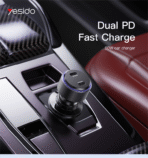 ⁦Yesido Y48 Dual Ports Fast Charging Car Charger⁩ - الصورة ⁦3⁩