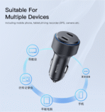 ⁦Yesido Y48 Dual Ports Fast Charging Car Charger⁩ - الصورة ⁦5⁩