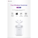 ⁦Yesido Mini TWS Wireless Bluetooth Earbuds – Aroha Chipset with Auto Ear Detection & Touch Controls⁩ - الصورة ⁦5⁩