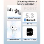 ⁦Yesido JB23 Bluetooth 5.3 Handsfree Earbuds⁩ - الصورة ⁦4⁩