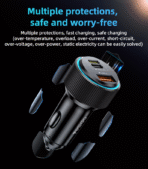 Yesido Y60 38W Fast Charging Car Charger - Image 5