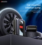 ⁦Yesido VC04 Car Mounted Inflation Pump⁩ - الصورة ⁦4⁩