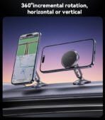 ⁦Yesido C210 Metal Magnetic Car Phone Holder⁩ - الصورة ⁦2⁩