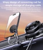⁦Yesido C210 Metal Magnetic Car Phone Holder⁩ - الصورة ⁦3⁩