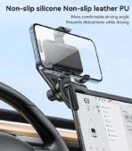 ⁦Yesido C295 Hover Screen Phone Holder⁩ - الصورة ⁦4⁩