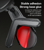 ⁦Yesido C213 Magnetic Screen Corner Car Holder & 360° Rotation⁩ - الصورة ⁦3⁩