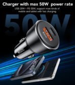 ⁦Yesido Y64 50W Fast Charging Car Charger⁩ - الصورة ⁦6⁩