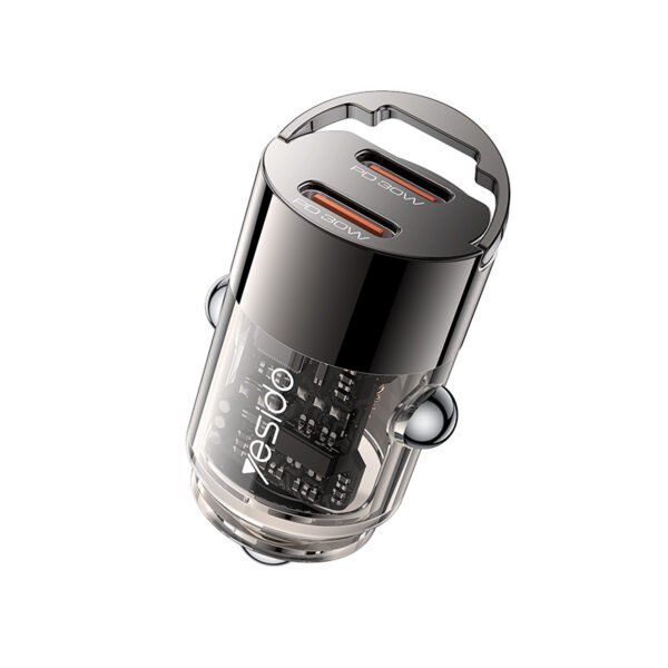 Yesido Y69 30W Fast Charging Pull Ring Car Charger