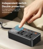 ⁦Yesido VC07 200W Adapter Charger Car Inverter⁩ - الصورة ⁦5⁩